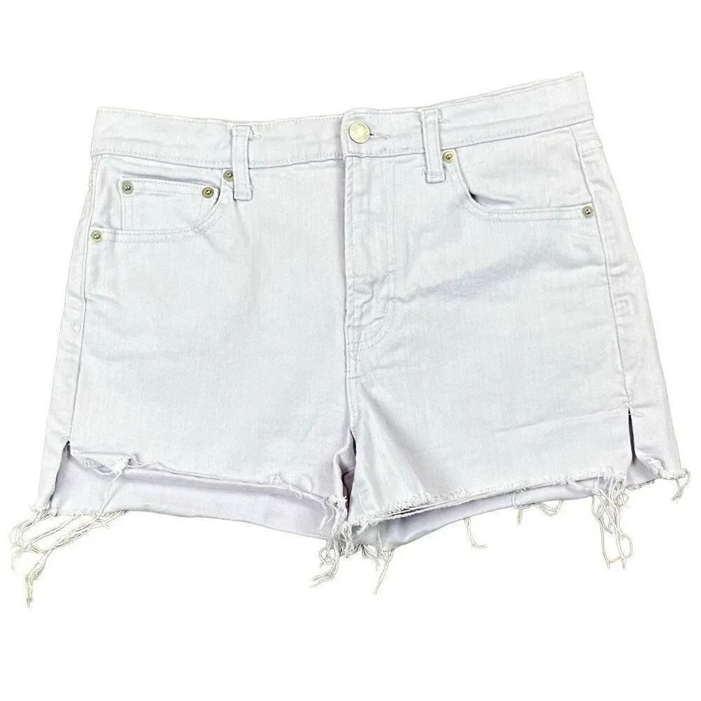Gap Women’s Cutoff Lavender Denim Shorts 29
